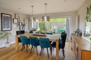 Open-plan dining- click for photo gallery